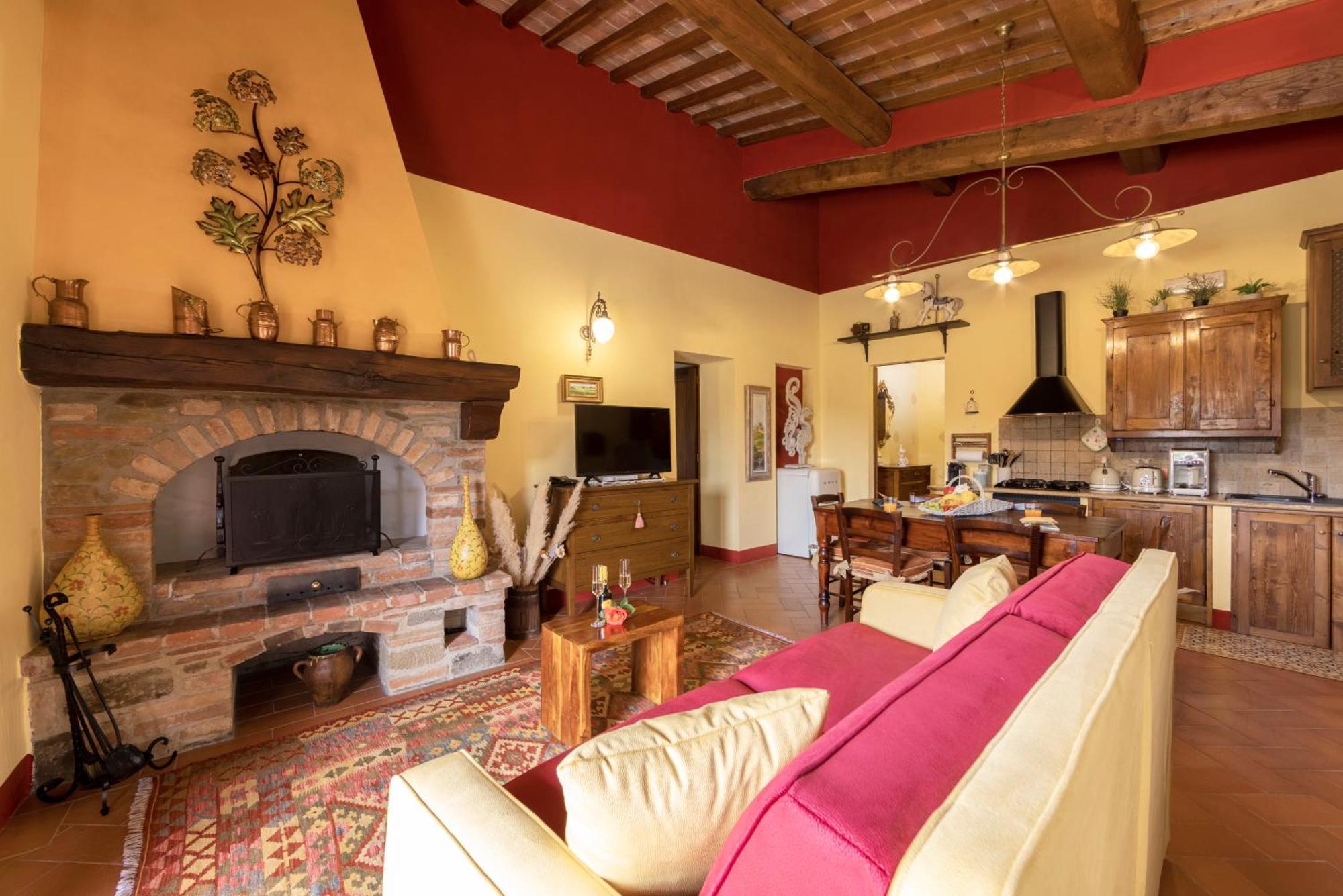 Podere La Casina Country Chic Rigomagno Экстерьер фото